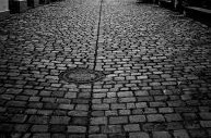A sea of cobbled streets